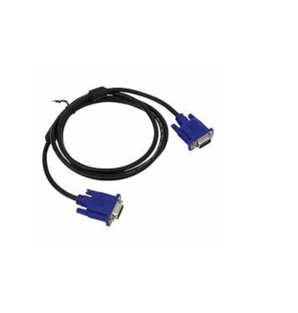 1.5m vga cable – high quality display connector | ₦1,500