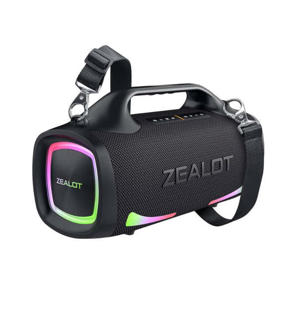 zealot s79 bluetooth speaker – 100w of thunderous sound, built for adventure