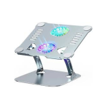 laptop stand with cooling fan – adjustable & portable