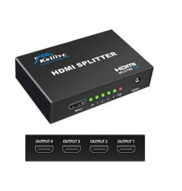 hdmi splitter – share one hdmi source to multiple displays
