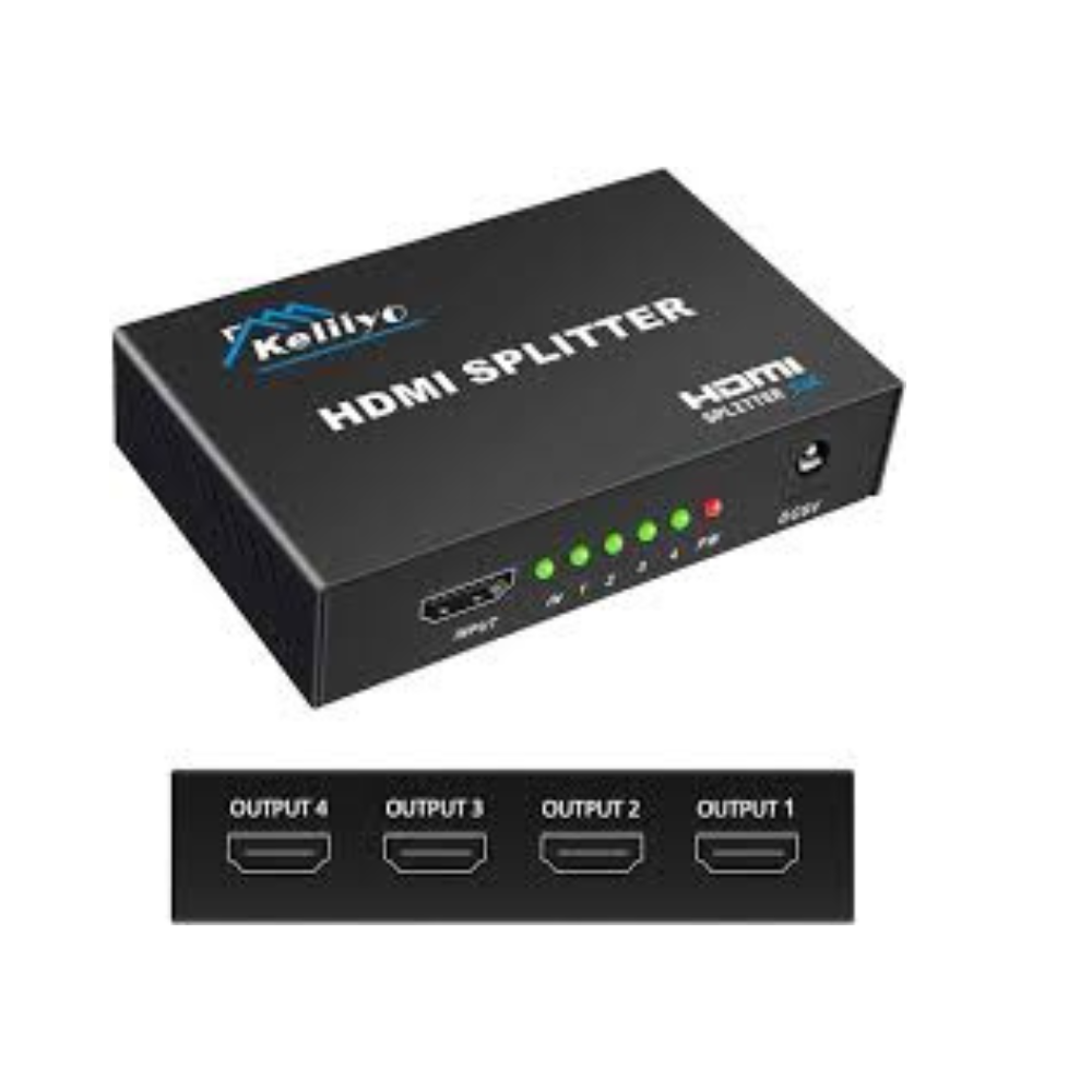 hdmi splitter – share one hdmi source to multiple displays